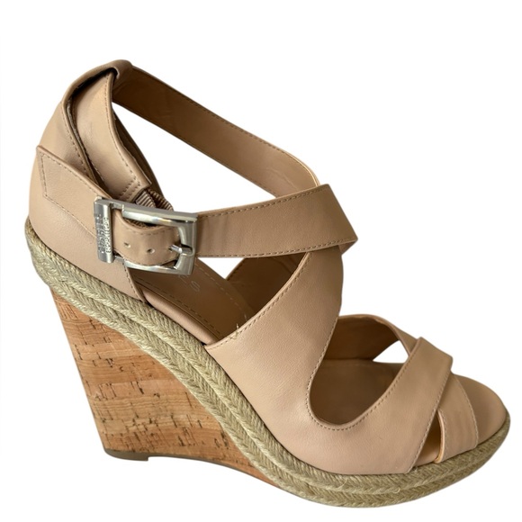 EUC Charles David Cork Wedges Size 9 - Picture 11 of 12